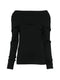 Semicouture Off-Shoulder Knit Sweater