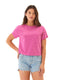 Shelbie Triblend Jersey Pocket Tee
