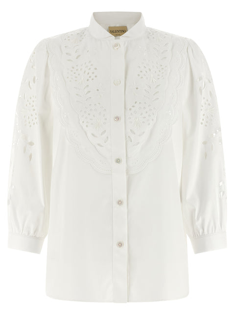 Shirt Valentino Garavani Embroidered Sangallo