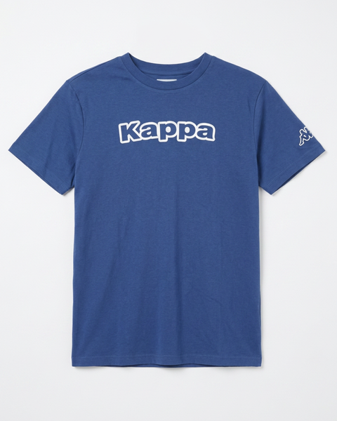 Short Sleeve T-shirt Kappa Logo Blue