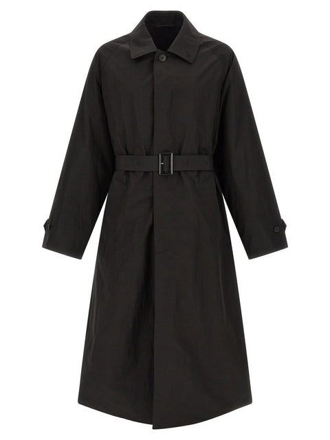 Ssstein Technical Fabric Trench Coat