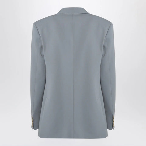 Stella McCartney Light grey wool double-breasted jacket