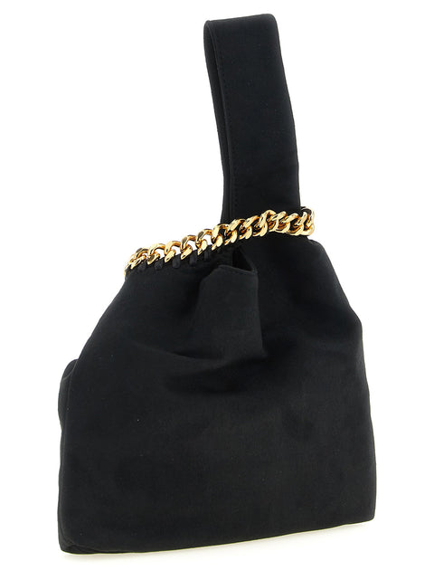Stella Mccartney Wristlet Suede Handbag