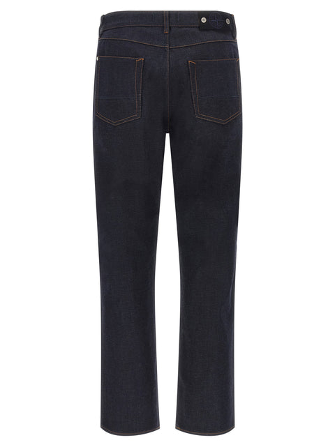 Stone Island Indigo Denim-rinsed Jeans