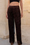Straight Sequin Pants