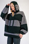Striped Oversized Hoodie Sweater