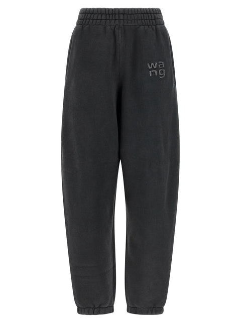 T By Alexander Wang Hotfix Logo Joggers