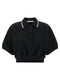 T By Alexander Wang Intarsia Collar Polo Shirt