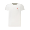 T-shirt w/ Orange Logo - White