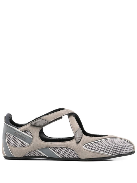 THE ATTICO Flat shoes GREY