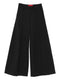 THE LATEST Thelatest Alma wool blend wide-leg trousers