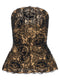 Elie Saab Guipure Lace Corset