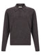 Lemaire Mouliné Wool Polo Shirt