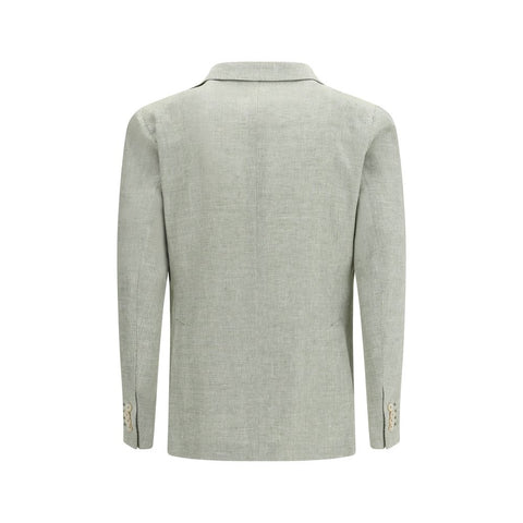 Tagliatore Bicolor Linen Blazer