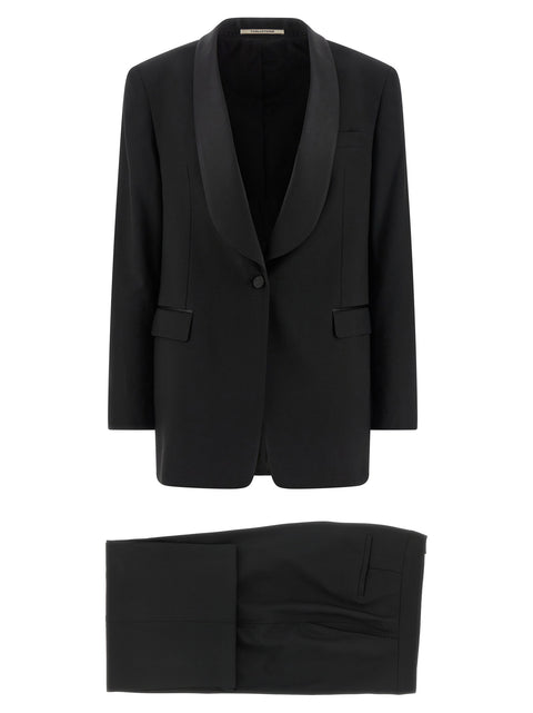 Tagliatore Clarita Tuxedo Dress