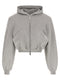 The Attico Cropped Hoodie