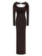 The Attico Feather Dress