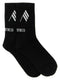 The Attico Logo Intarsia Socks