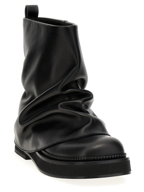 The Attico Mini Robin Combat Ankle Boots