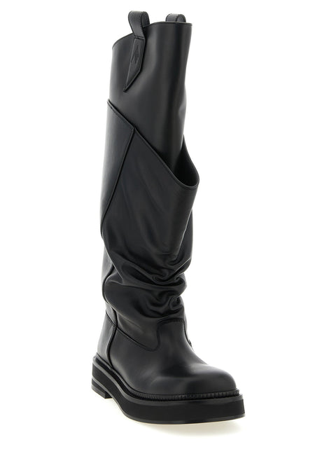 The Attico Robin Passeggiata Combat Boots