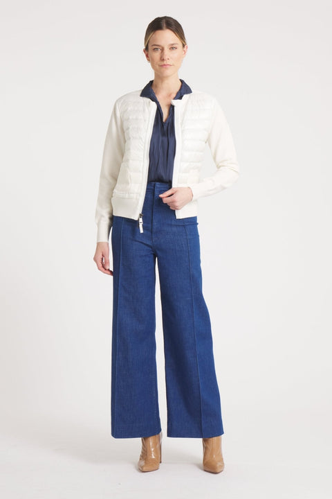 The Duchess | Down / Wool Jacket | Ivory