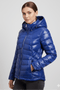 The Senenne | Hooded Down Jacket | Electric Blue