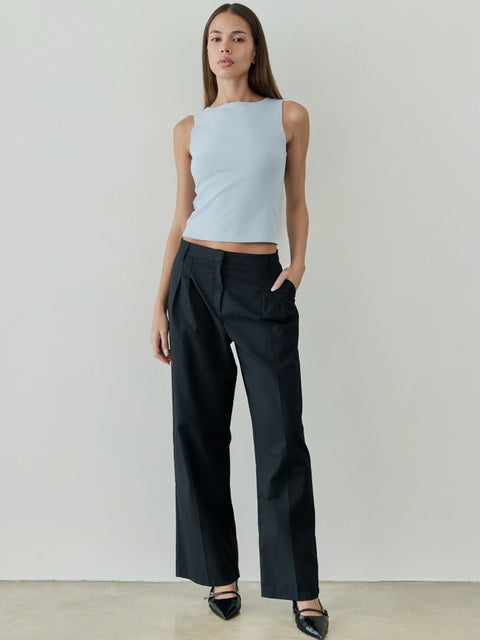 The Sidney Top | Brushed Knit Tank Top LIGHT BLUE-Tank Top-All Row-S-LIGHT BLUE-Urbanheer