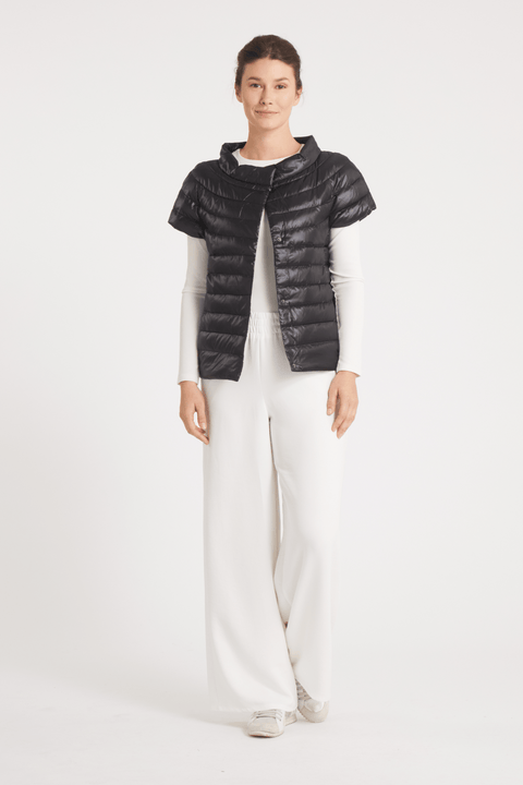 The St Barts | Down Vest | Midnight Black