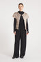 The St Ives | Down Vest Metallic Gold