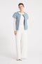 The St Ives | Down Vest | Steel Blue