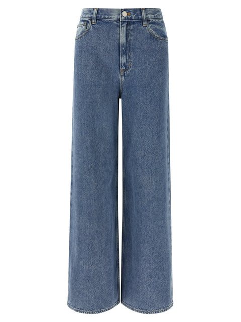 Theory High-waisted Wide-leg Jeans