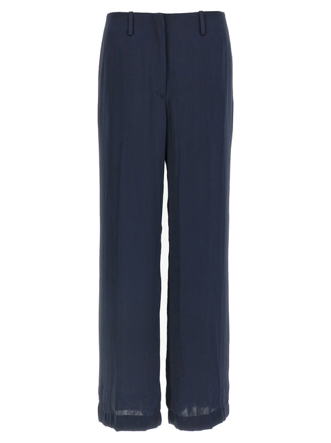 Theory Silk Effect Trousers