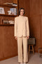 Timeless Structured Jacket with Fold-Down Officer Collar