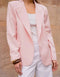 Timeless Structured Jacket with Fold-Down Officer Collar