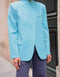 Timeless Structured Jacket with Fold-Down Officer Collar