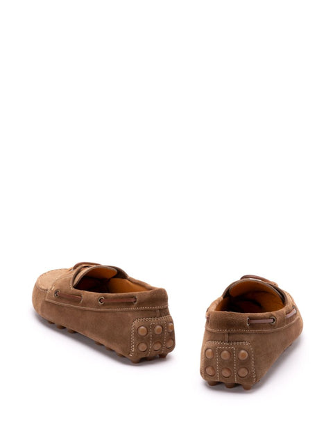 Tod's Boat Gommino Bubble in Suede