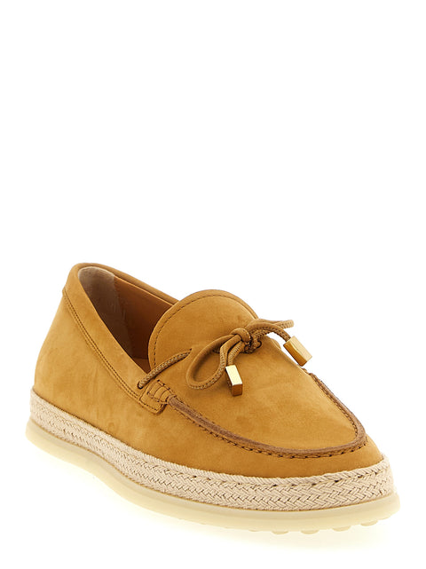 Tod's Gomma Rafia 92k Loafers