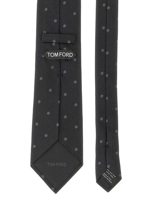 Tom Ford Polka Dot Silk Tie