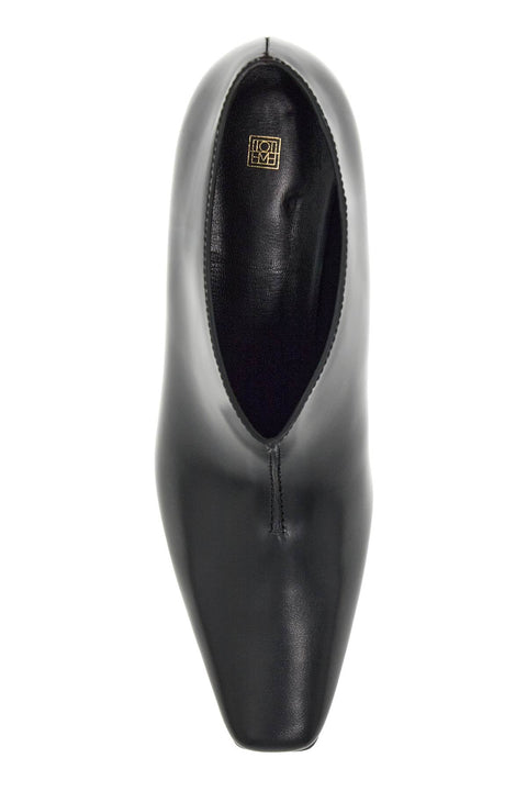Toteme boot\n\nthe wide shaft shoe boot tr - Black-Shoes-Toteme-36-Urbanheer