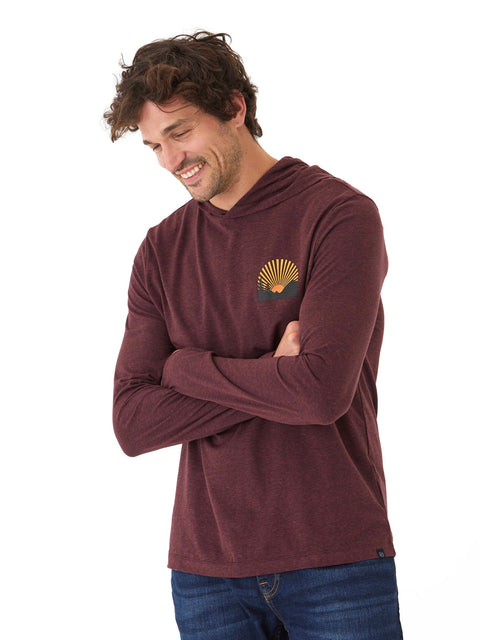 Triblend Jersey Graphic T-Shirt Hoodie