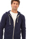 Triblend Zip Fleece Hoodie