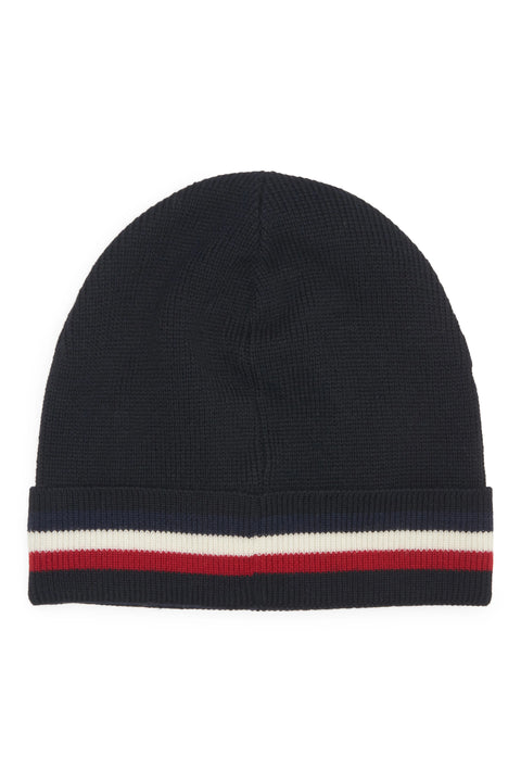 Tricolor Wool Beanie