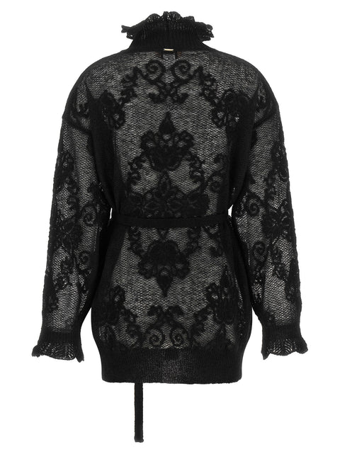 Twin Set Jacquard Yarn Sweater