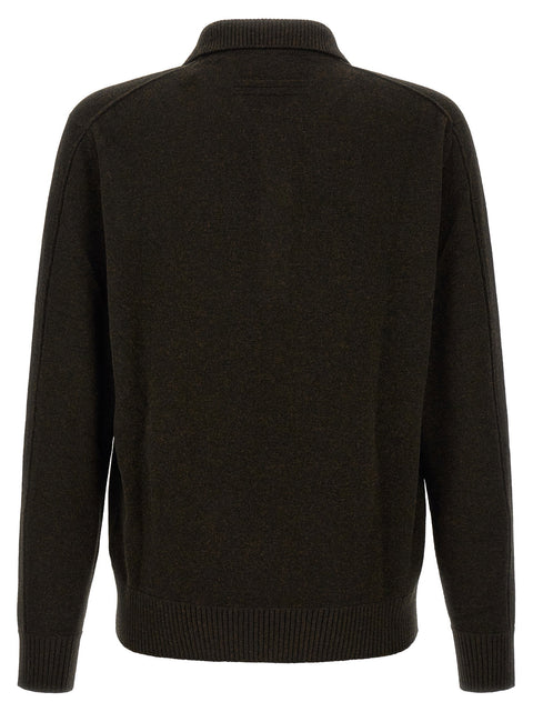 Zegna Wool And Cashmere Polo Shirt
