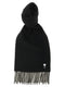 Ami Paris Quota Scarf With Adc Embroidery And Fringes