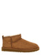 Ultra Mini Sheepskin Suede Ankle Boots