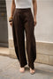 Urban Balloon Pants with A Tie At the Hem