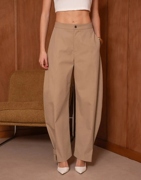 Urban Balloon Pants with A Tie At the Hem