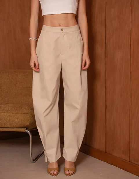 Urban Balloon Pants with A Tie At the Hem