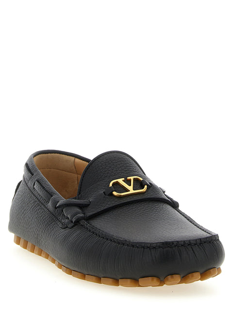 Valentino Garavani Driver Fastaway Loafers